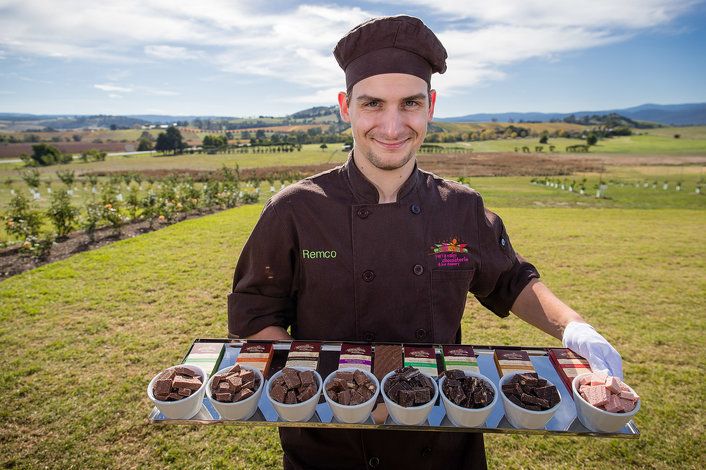 Visit Yarra Valley Chocolaterie samples