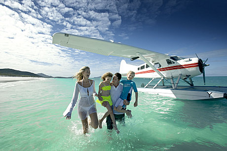 Enjoy the crystal clear waters of Whitehaven Beach