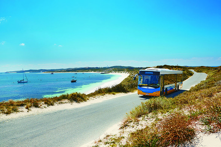 Enjoy a scenic and informative coach tour around the Island