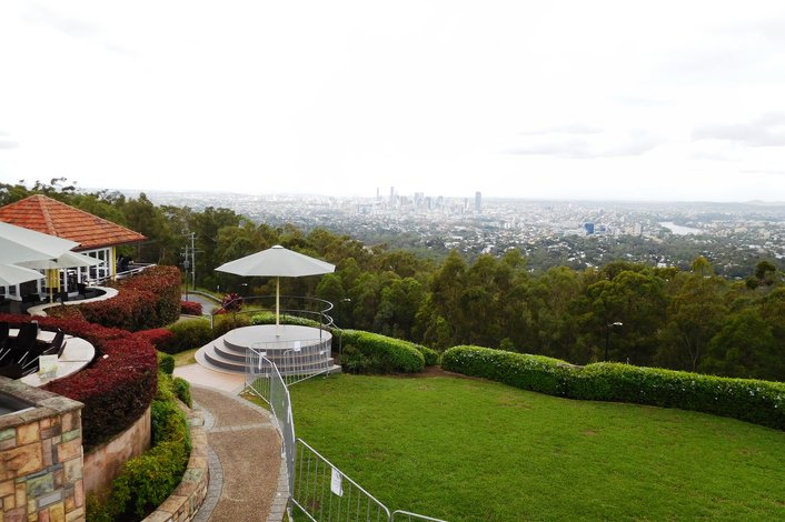 Mt Coot-tha Summit panoramic views 