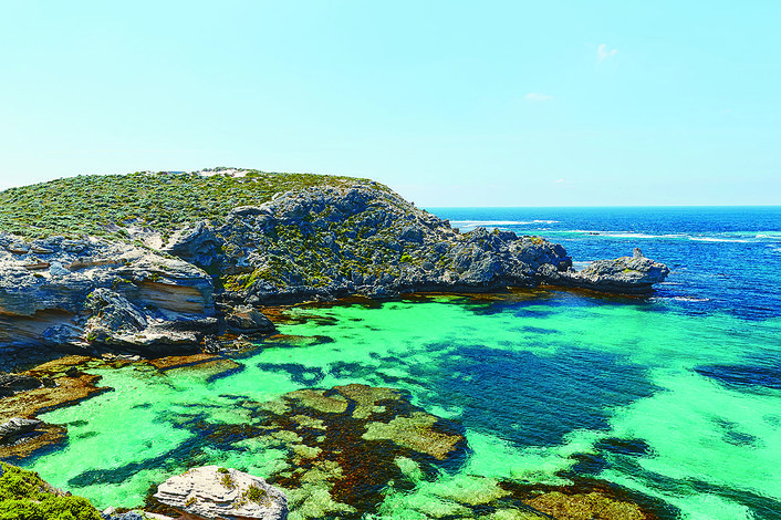 Bay on rottnest island